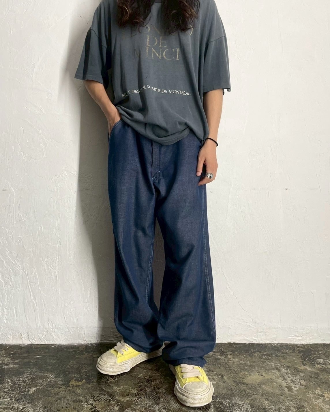 70s Sears Vat-Dyed Denim Painter Pants | VOLAR