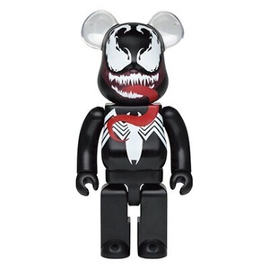 メディコム サニーサイドアップ ハッピーくじ BE@RBRICK ベアブリック 400% マーベル スパイダーマン ラスト賞 ヴェノム 未開封 ４号店商品