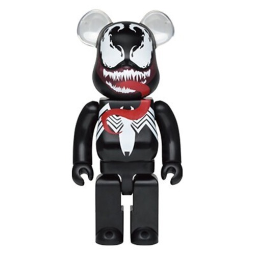 メディコム サニーサイドアップ ハッピーくじ BE@RBRICK ベアブリック 400% マーベル スパイダーマン ラスト賞 ヴェノム 未開封 4号店商品