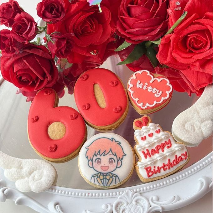 プリントクッキー付き 誕生日5枚セット】アイシングクッキー | ［公式