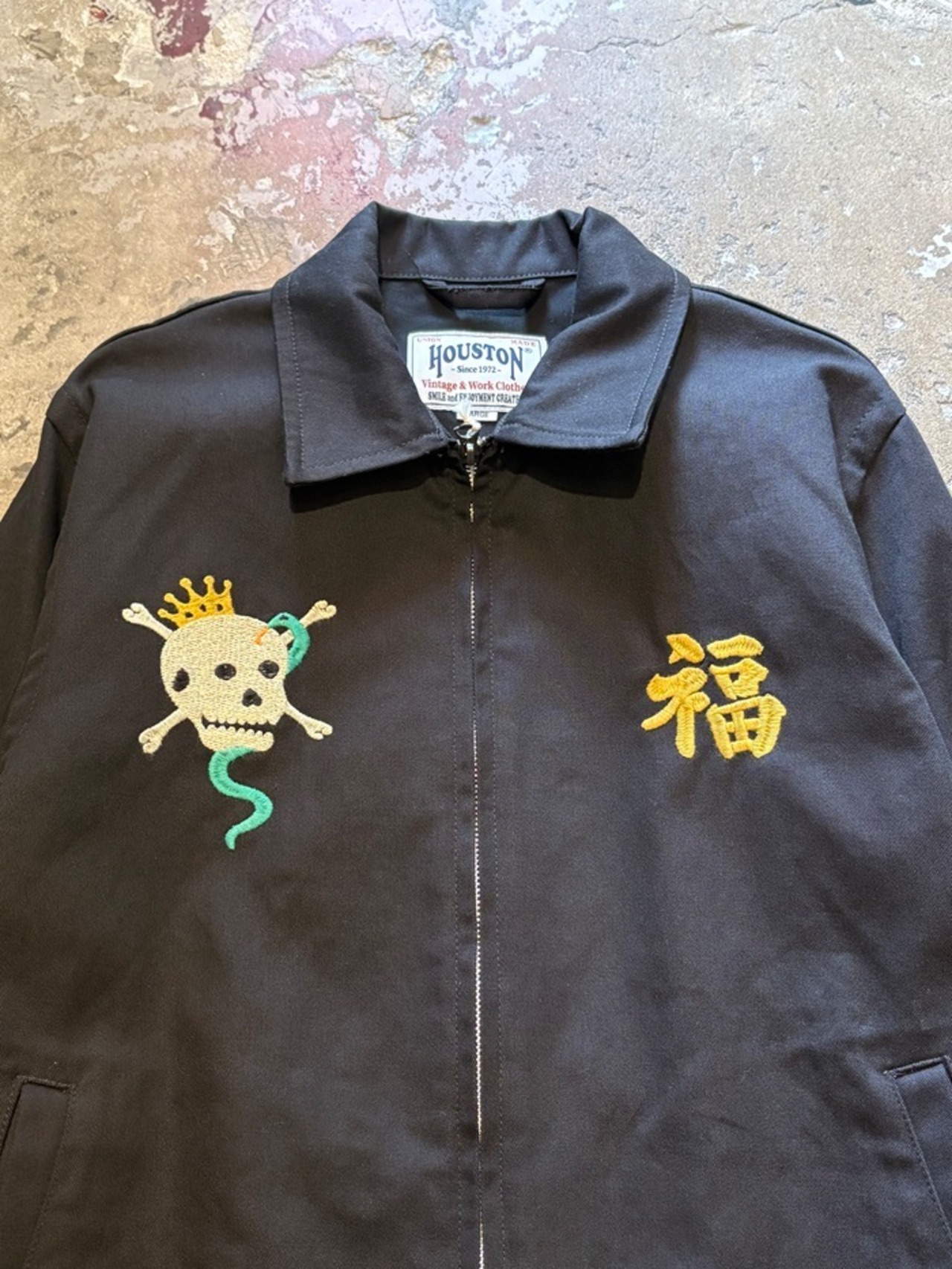 HOUSTON / VIETNAM JACKET " SKULL " / ベトナムジャケット / 51577 - 4