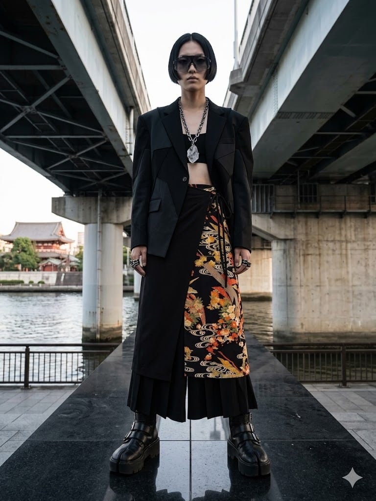 Shaint 桜 シャニット さくら　和柄コート ロングコート SAKURA | shanit