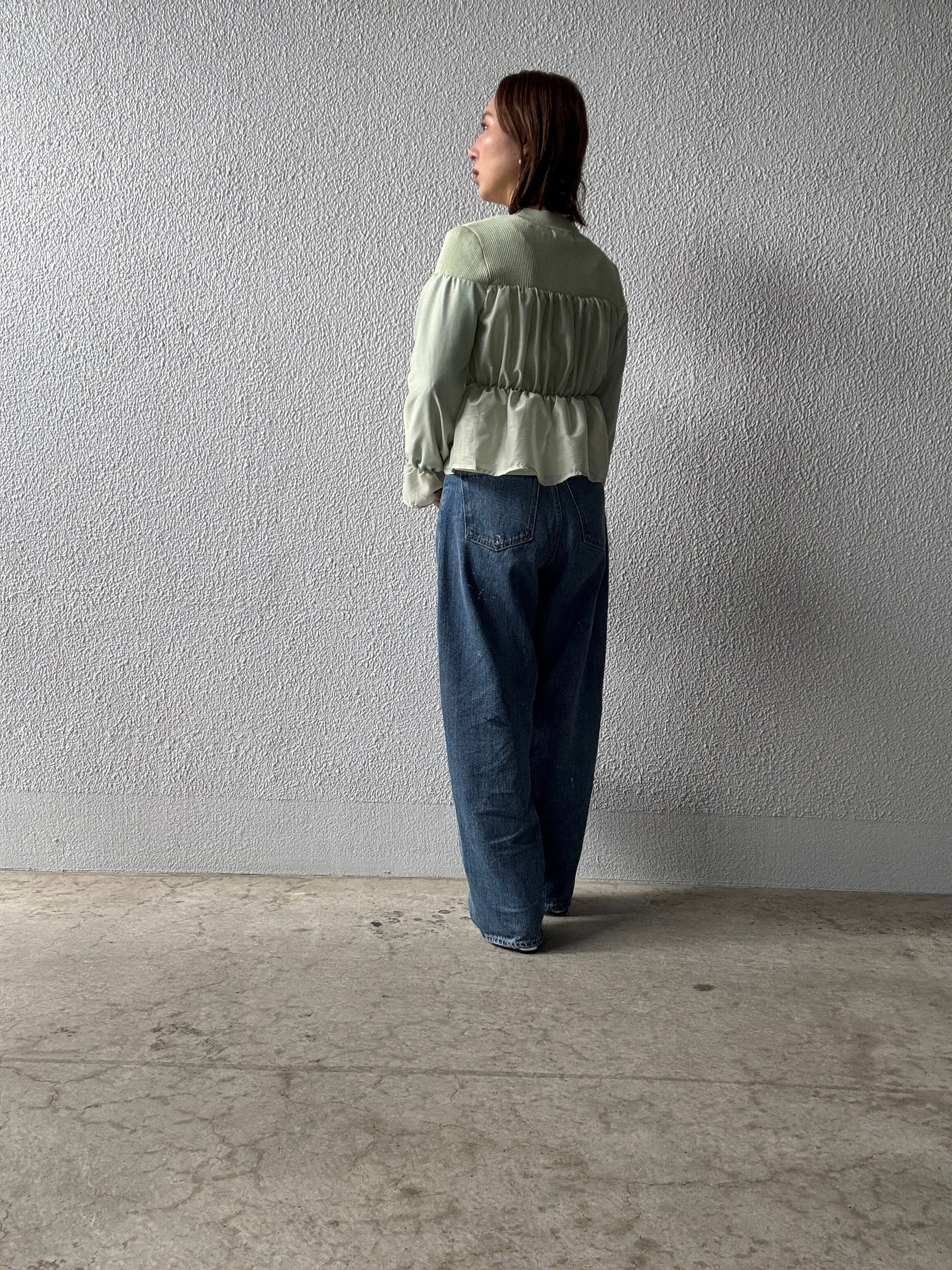 【DONA MARIE】オフショル風ドッキングニット 145012