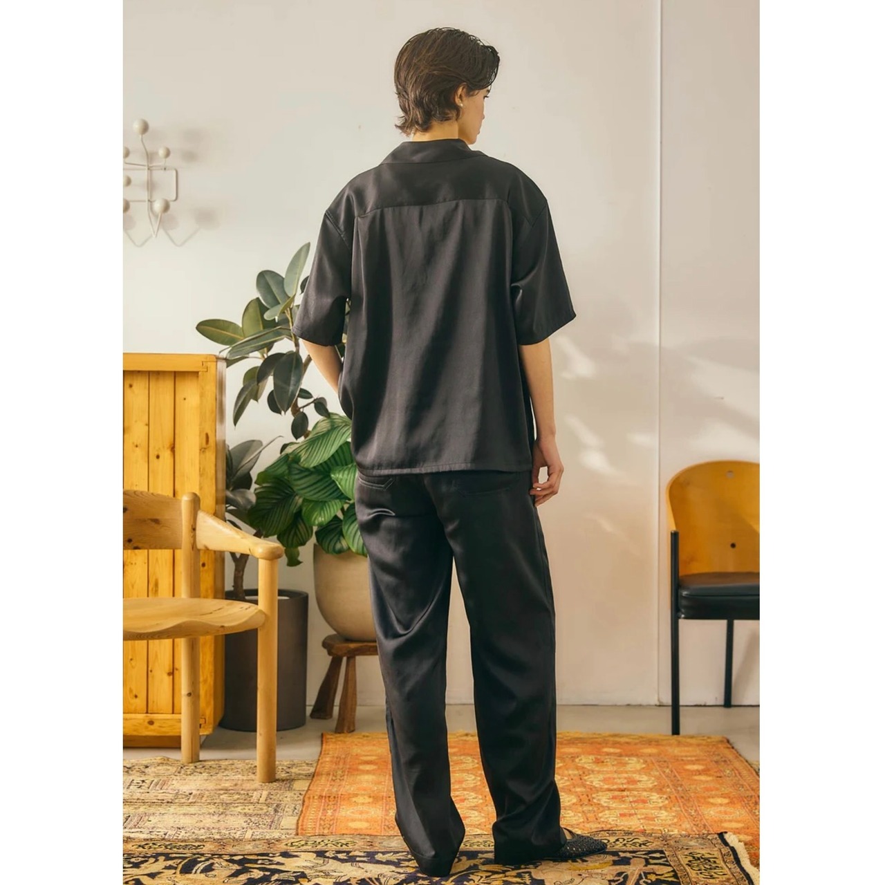 Oblada  OPEN COLLAR SHIRT
