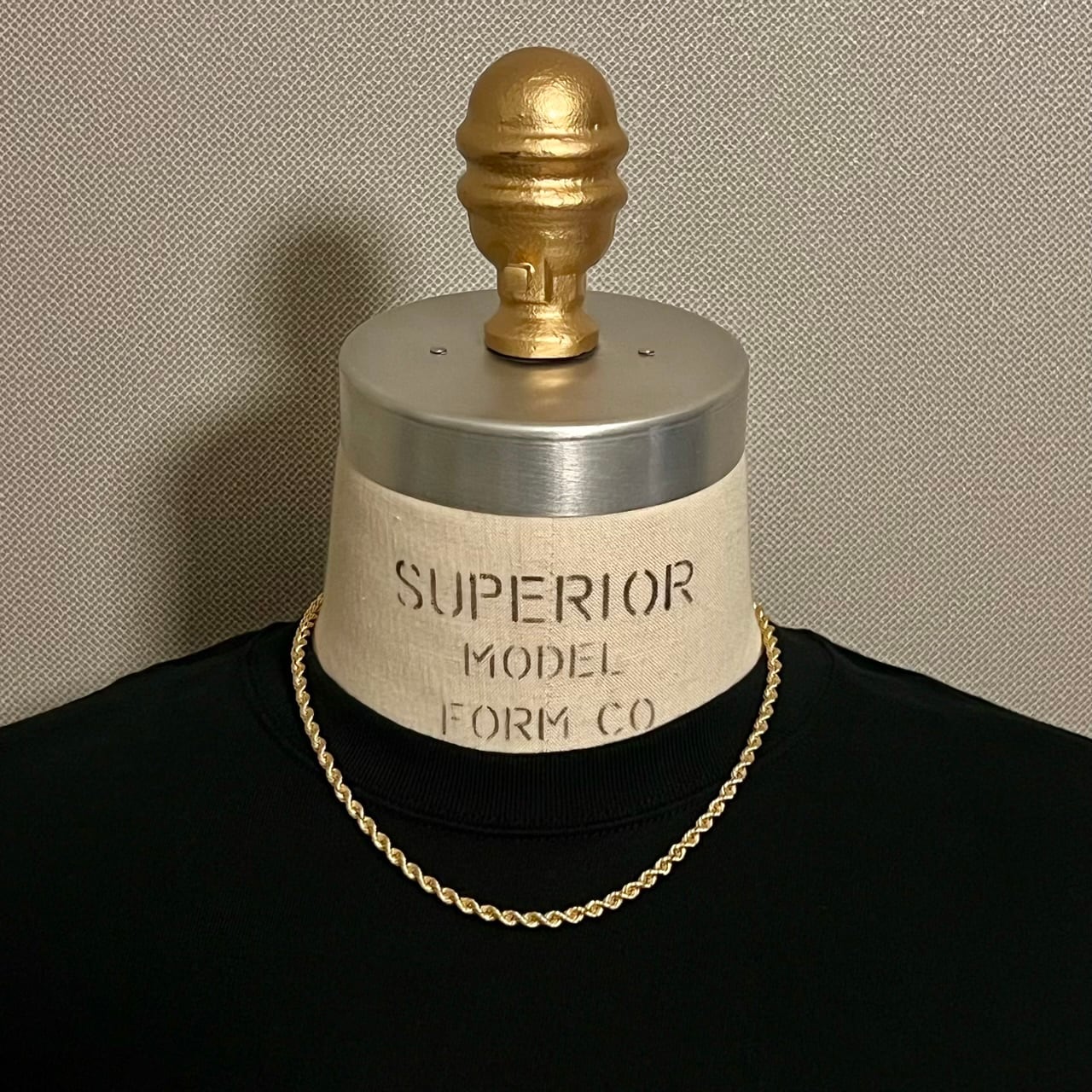 VINTAGE TIFFANY & CO. 14K Gold Twist Rope Necklace | ヴィンテージ