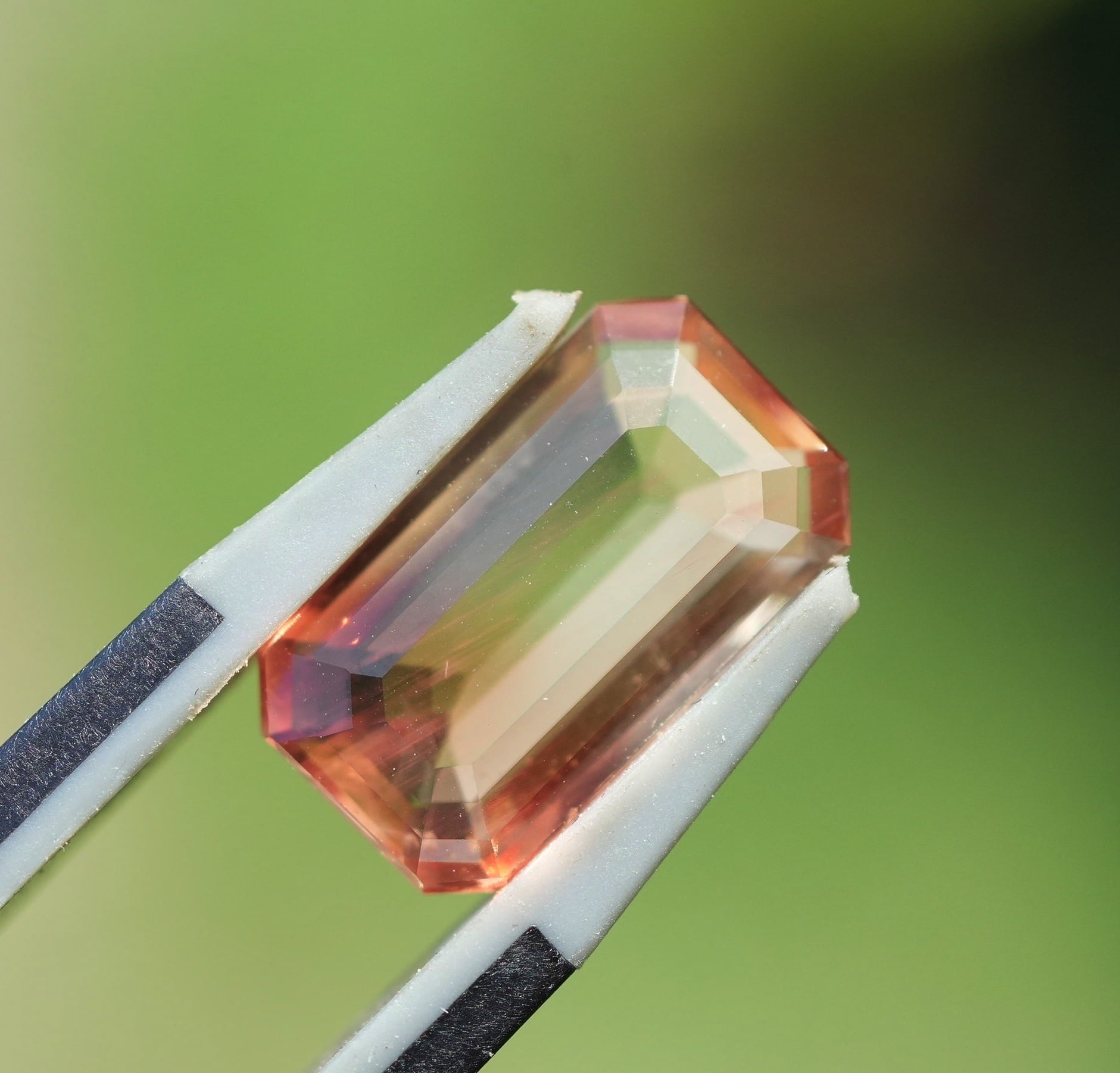 Kgf14・Kgp16 宝石質 天然石 ルビー ファセット チェーン リング 粒販売アフリカ産 ルビー トリリアントファセットカット 4mm