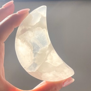 Silky Calcite Moon 4✧ シルキーカルサイト
