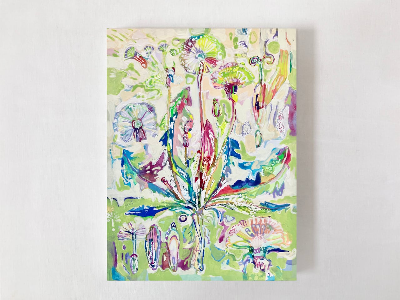 油彩　たんぽぽ タンポポの一生 | Shino Okeya online store