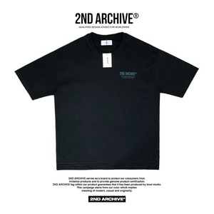 2ND005 2NDARCHIVE Tシャツ 韓国ファッション オーバーサイズ ユニセックス