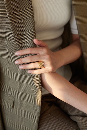 gold triple ring(CAAC-R060-2)