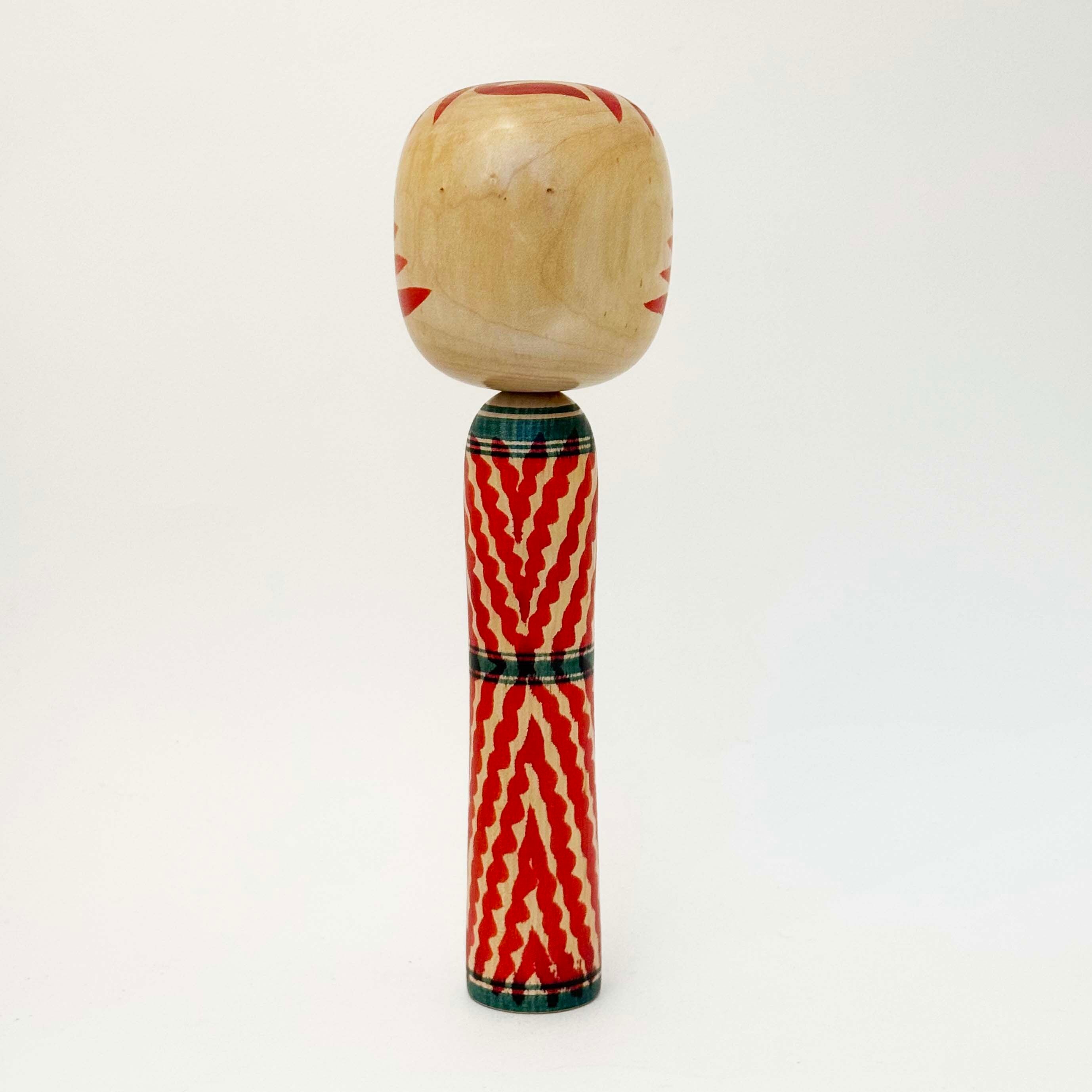 遠刈田系 / 佐藤良子工人（木目 緑帯 25cm）