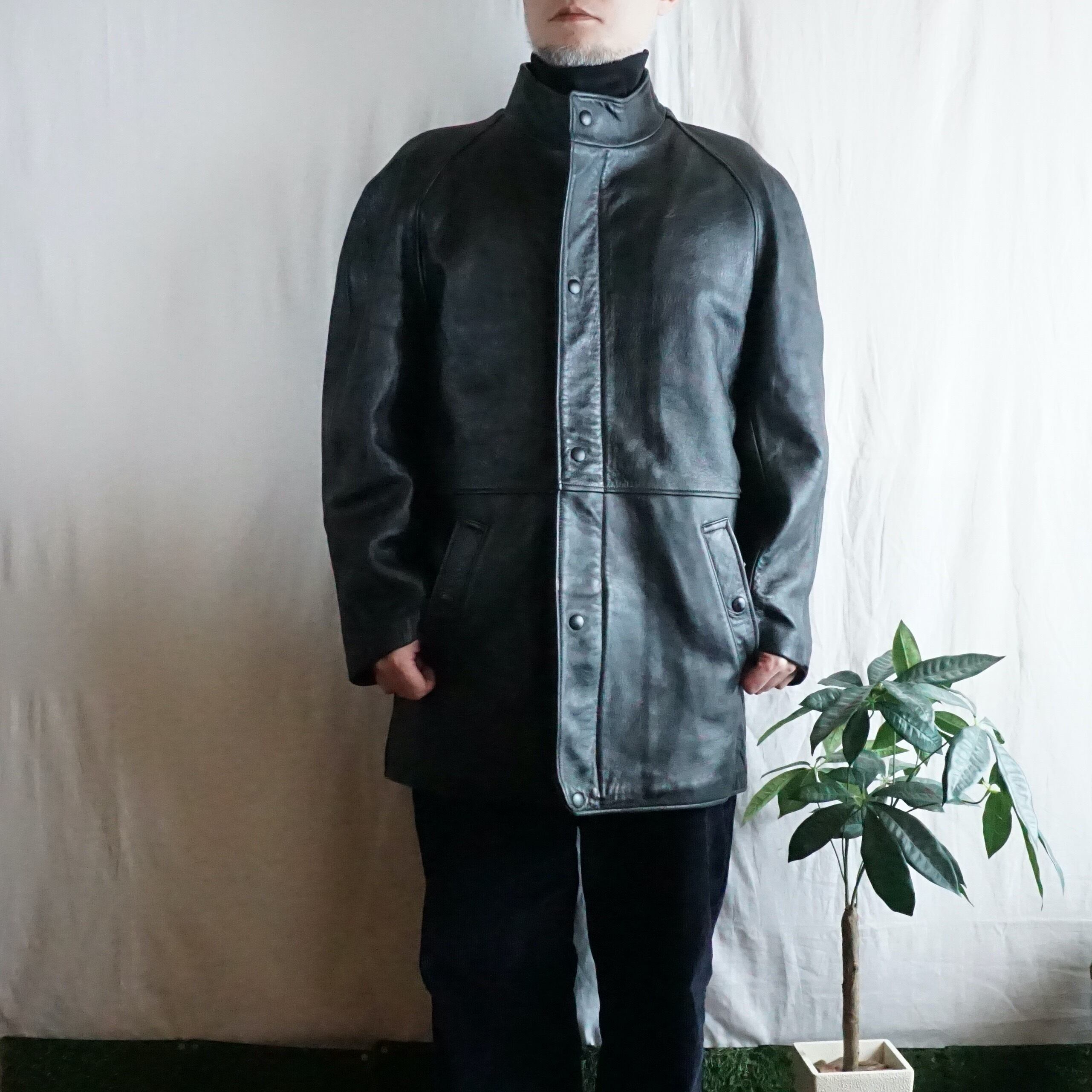 フランス 国営企業レザージャケット 80's France [C1849] | 古着屋