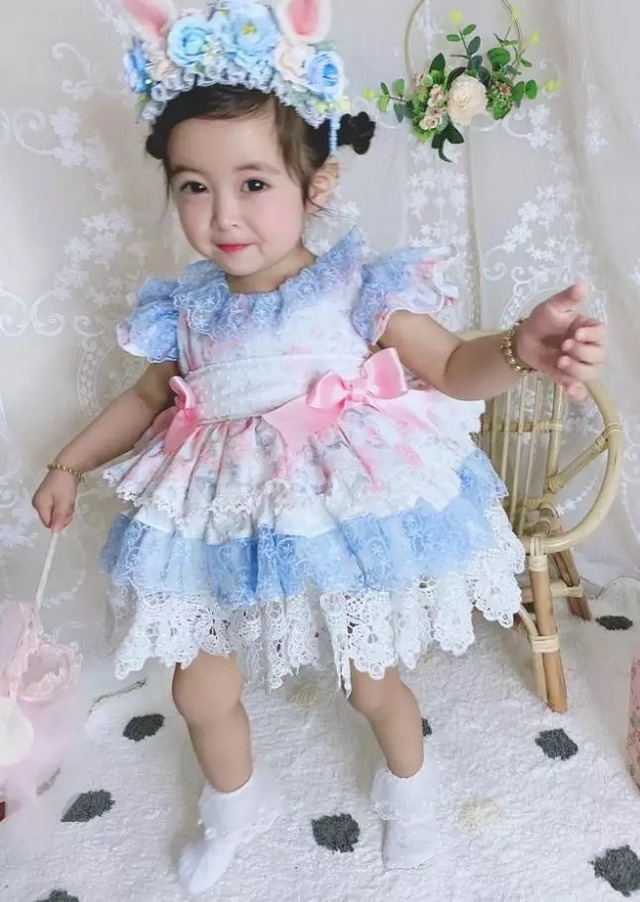 ゆめかわ 子供ドレス 子供服 お誕生日 Rose Sucre