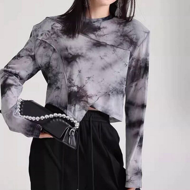 ラウンドネックTシャツ A0156