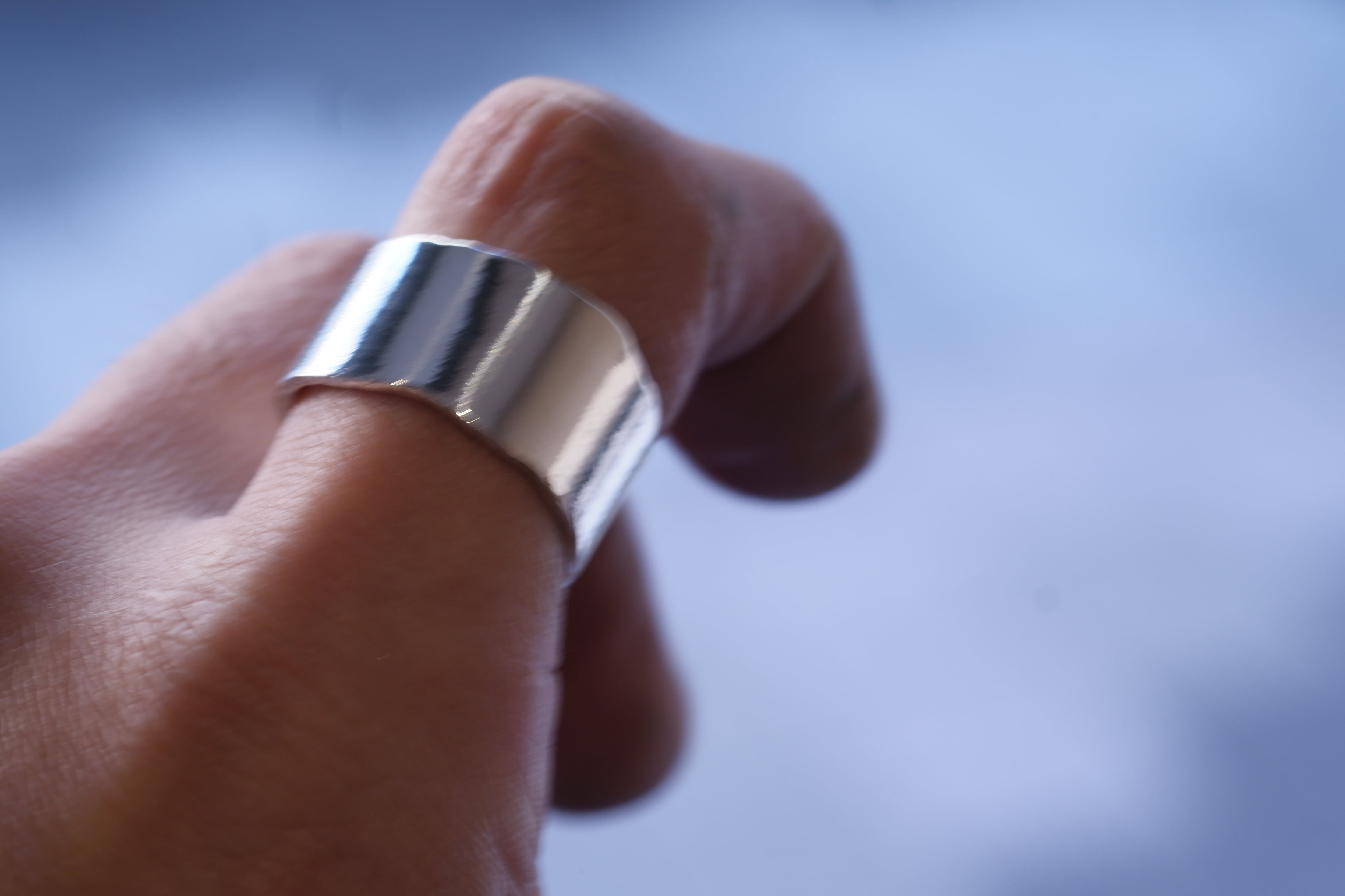 PURE SILVER Plane Ring (シルバー999) | 宗達アートクラフト