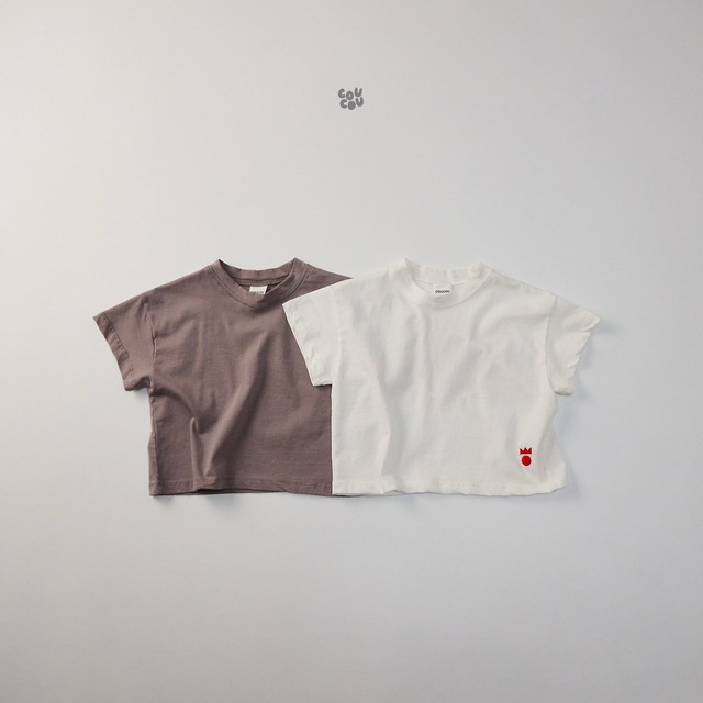 《予約》送料無料【coucou】Sunny Short Sleeve Tee