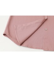 Patch pocket long sleeve shirt L0143