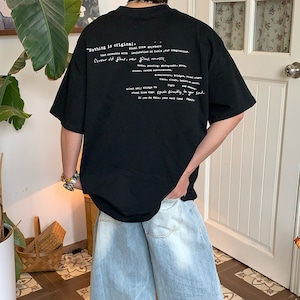 C2ベーシックフラワープリント半袖Tシャツ