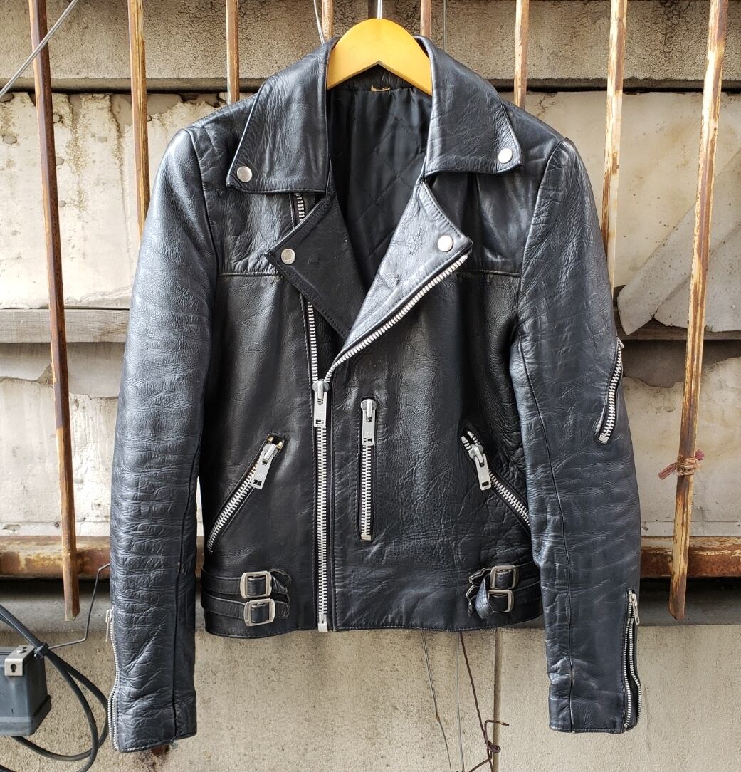 希少! 小の字ジャン! 70s UK Riders Jacket ロンジャン 希少! 小の字ジャン! 70s UK Riders Jacket ロンジャン
