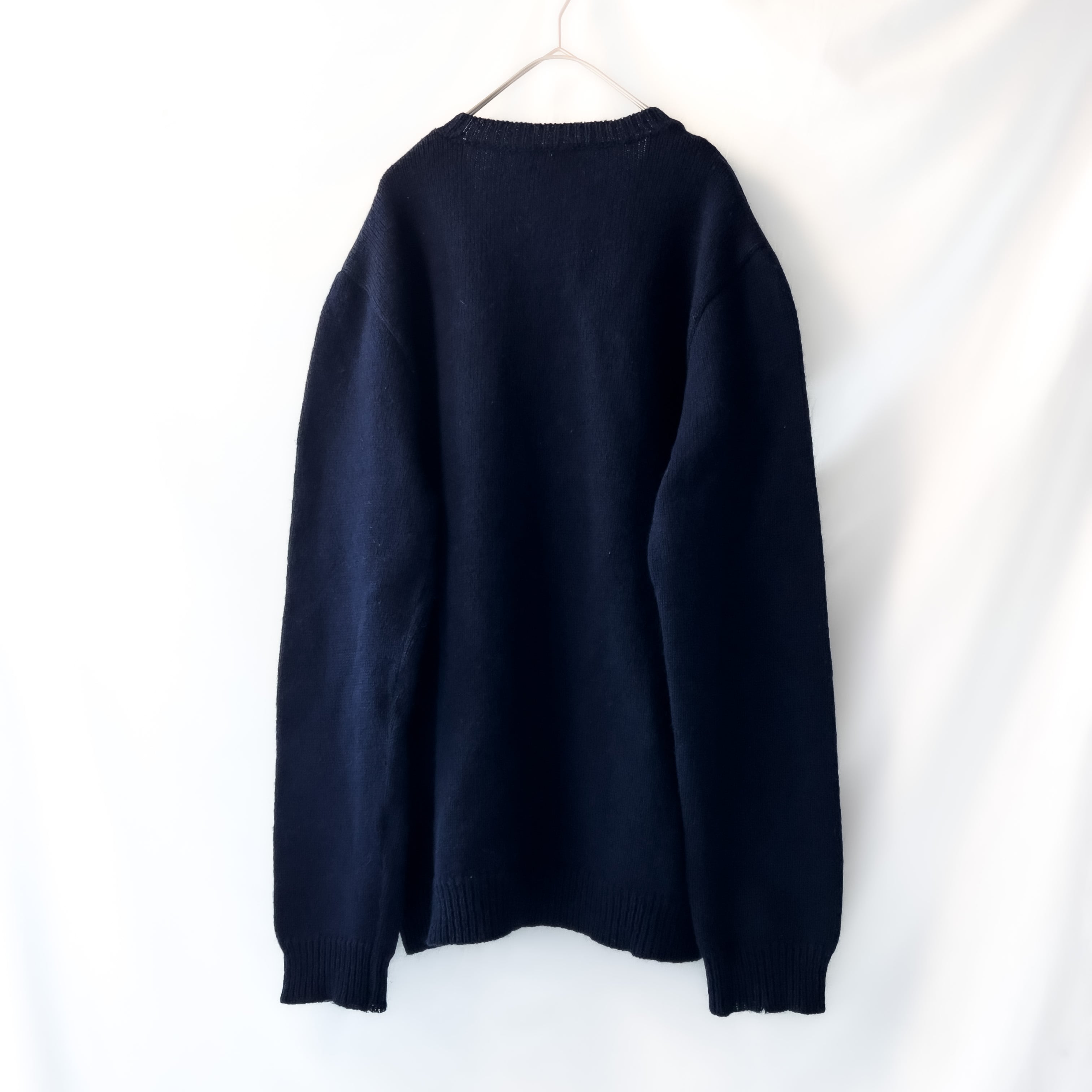 A.P.C ホワイトヘリンボーンニット