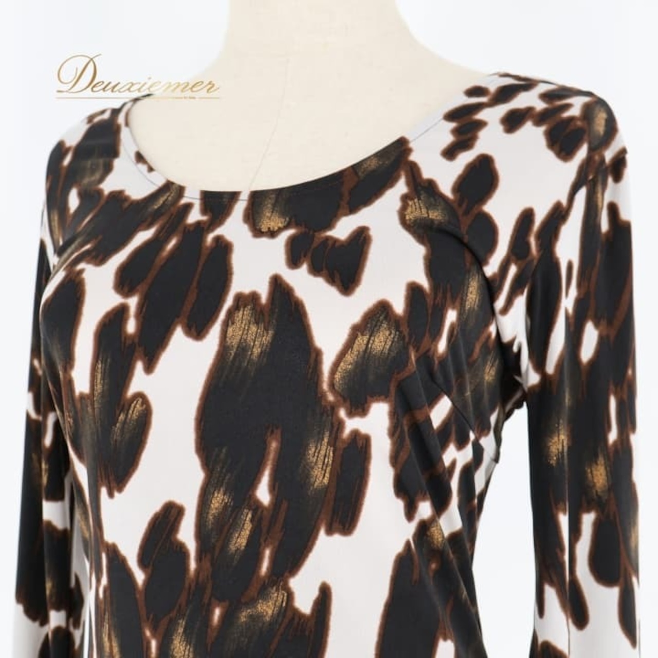 社交ダンス 衣装 トップス ブラウス チャコット Chacott 日本製 ブラック系 伸縮 ストレッチ 練習 レッスン 長袖 黒 茶 パーティー かっこいい 華やか セクシー イベント ステージ ダンス衣装 ブラウン系 グレイ系