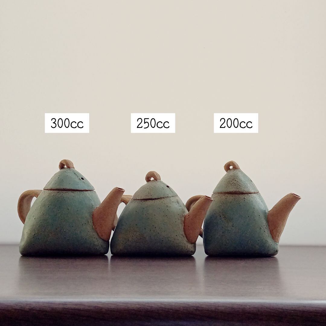 250cc〉三角ポット 宮崎和佳子 | こいし屋 -手しごと、くらしの道具のお店-