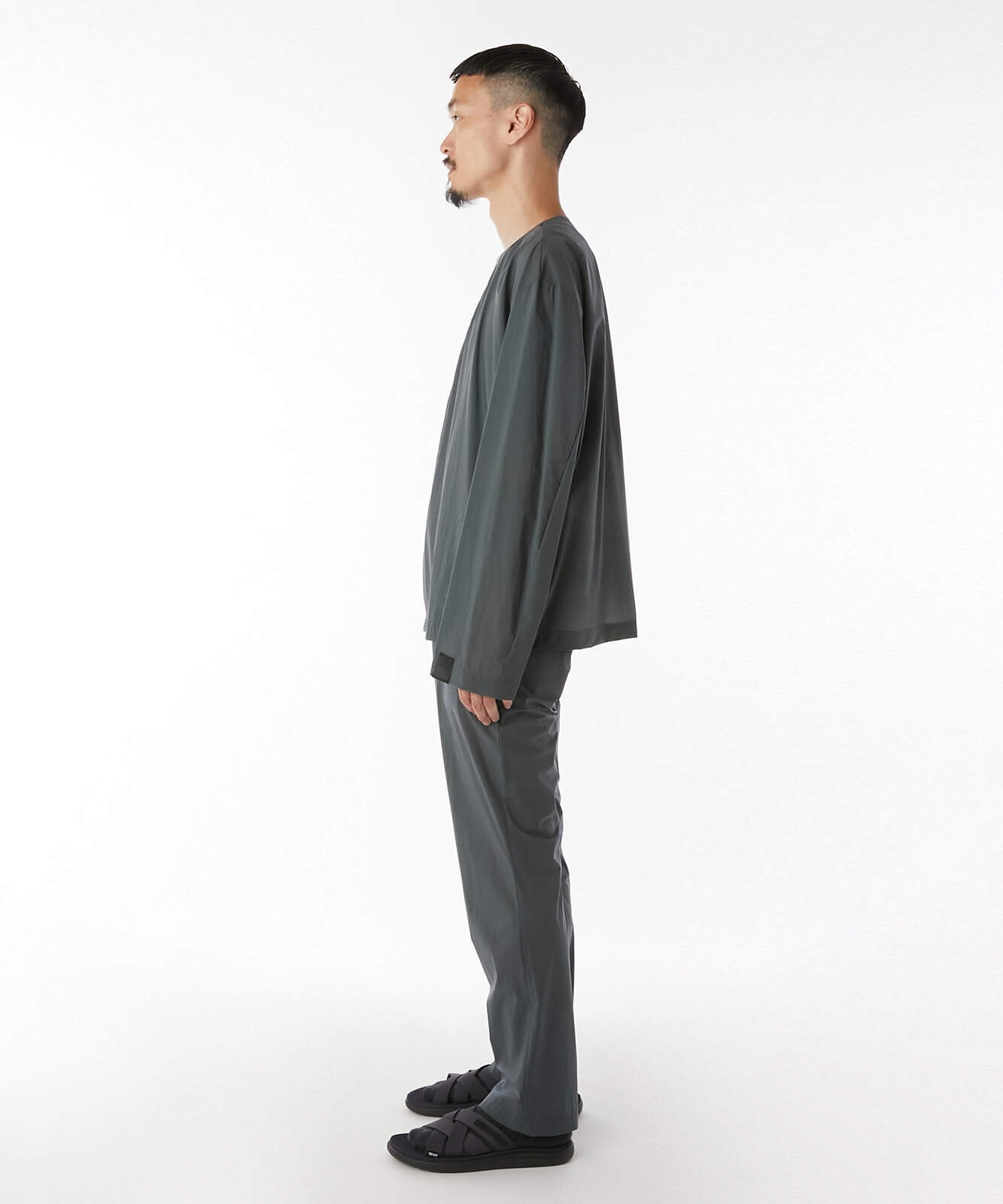 N.HOOLYWOOD｜ COLLARLESS BLOUSON｜2251-BL09-005 | 眠家オンラインストア