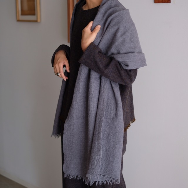 LOCALLY / muji muffler［TOP GRAY］