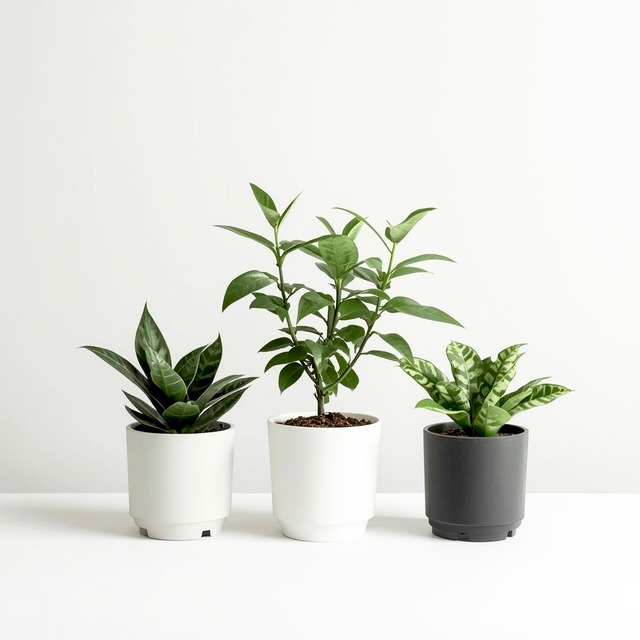 【はじめてでも安心】ミニ観葉3点セット｜届いてすぐ飾れるやさしいグリーン calm cafeセレクト