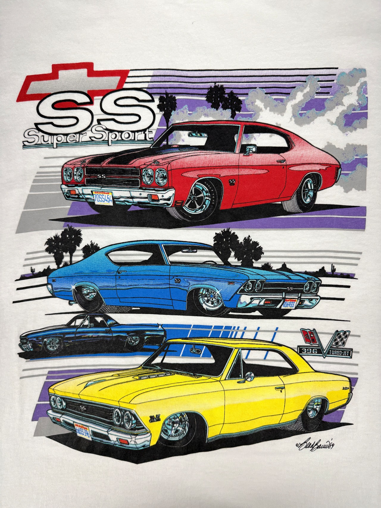 90s Chevrolet SS (Super Sport) / Fruit of the Loom  made in usa・画像4