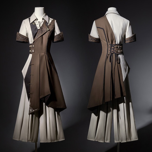 サイバーパンク ロリパン コスプレ衣装 ハロウィン 3点セット 舞台衣装 イベント衣装