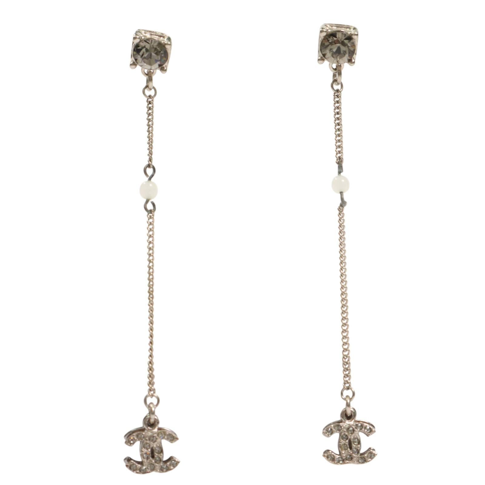 最終処分SALE】CHANEL シャネル ココマーク ストーンイヤリング