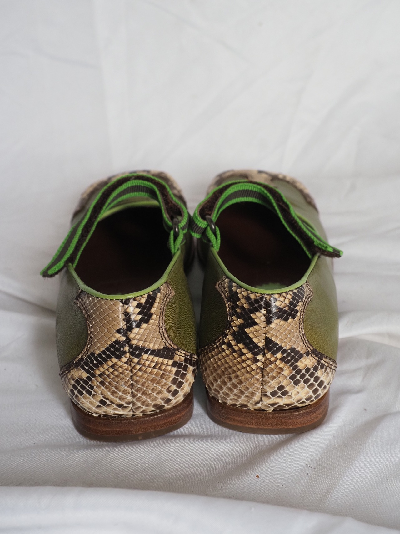 “MIU MIU” 1999ss archive flat shoes Made in ITALY