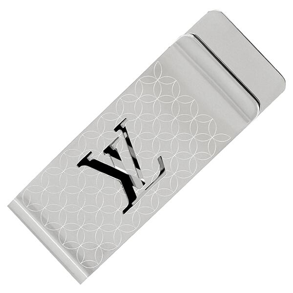 New LOUIS VUITTON ルイヴィトン ビルクリップシャンゼリゼ パンスアビエジャンゼリゼ シルバー モノグラムフラワー ビルクリップ お札クリップ 新品