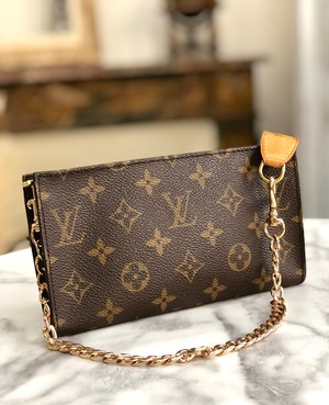 LOUIS VUITTON ルイ ヴィトン モノグラム PVC×レザー ミニバッグ 