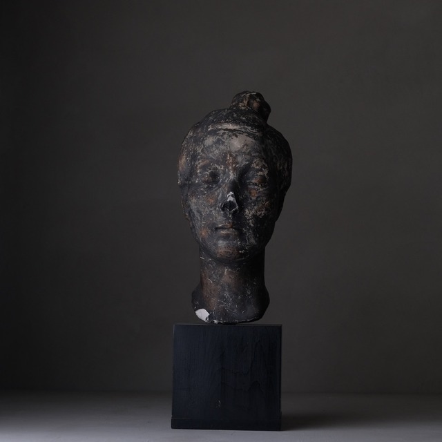 Plaster statue