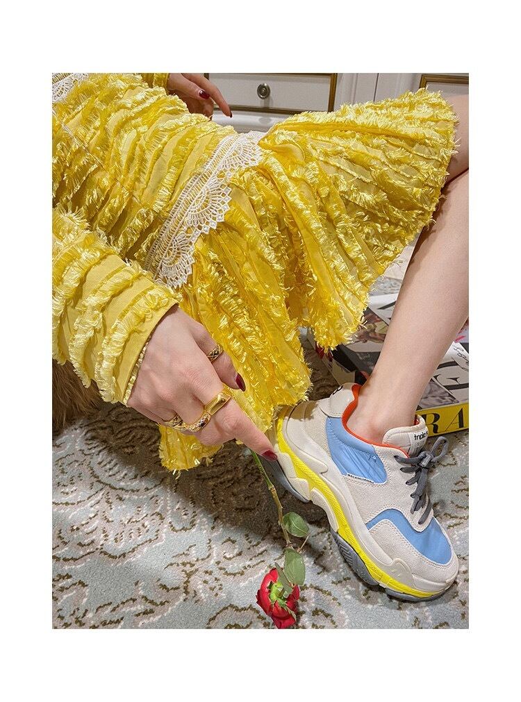 G2679*DUAL VIEW☆スカート☆スーツ☆セットアップ☆黄イエロー G2679*DUAL VIEW☆スカート☆スーツ☆セットアップ☆黄イエロー