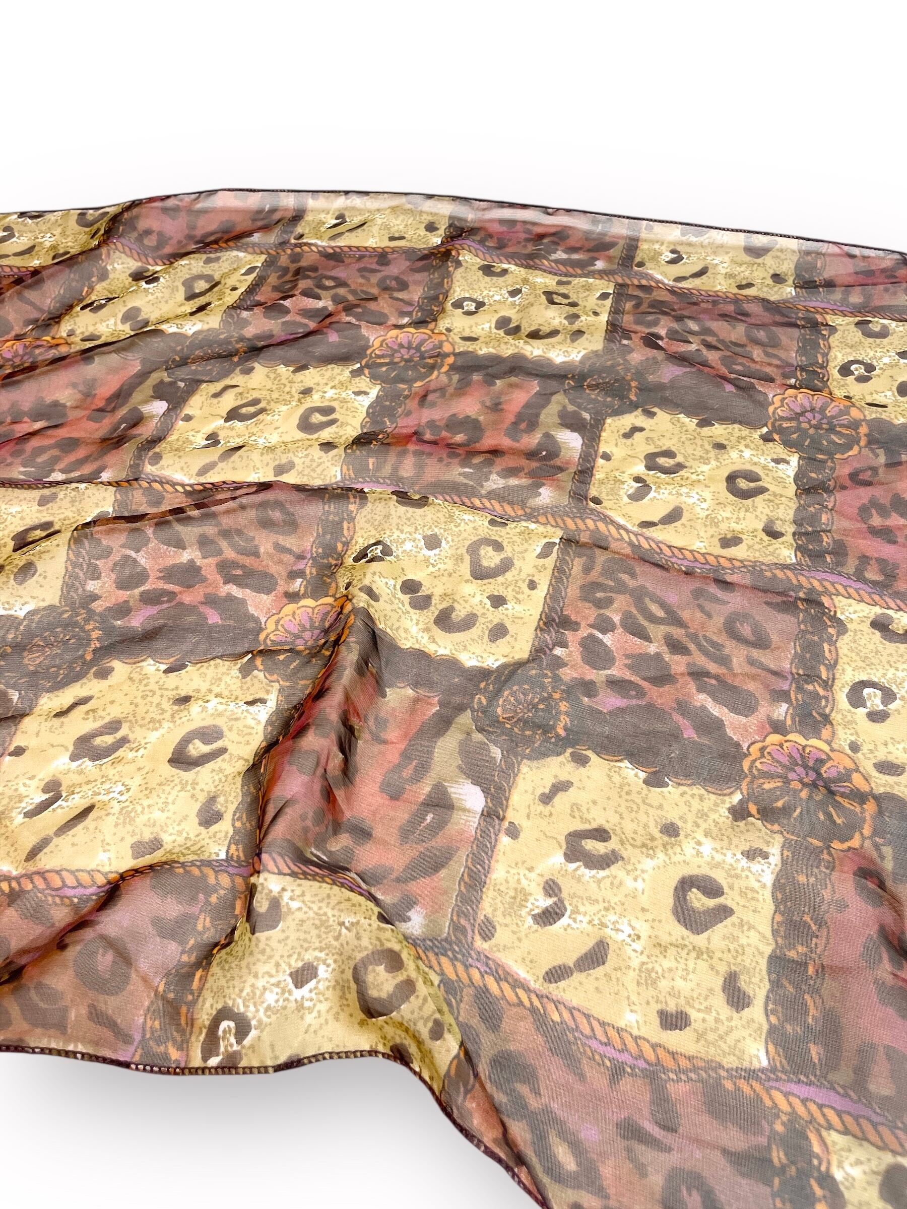 USED sheer Super long scarf