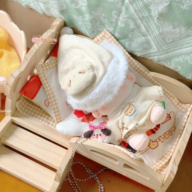 10cmぬい服】くまパジャマ 着せ替えぬいぐるみのお洋服 ｜fuji berry