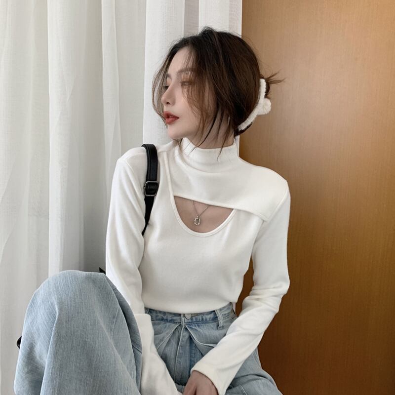 カラーシャツ トップス スプリングスタイルTシャツ ロング 春物 スーパーモール52668609234