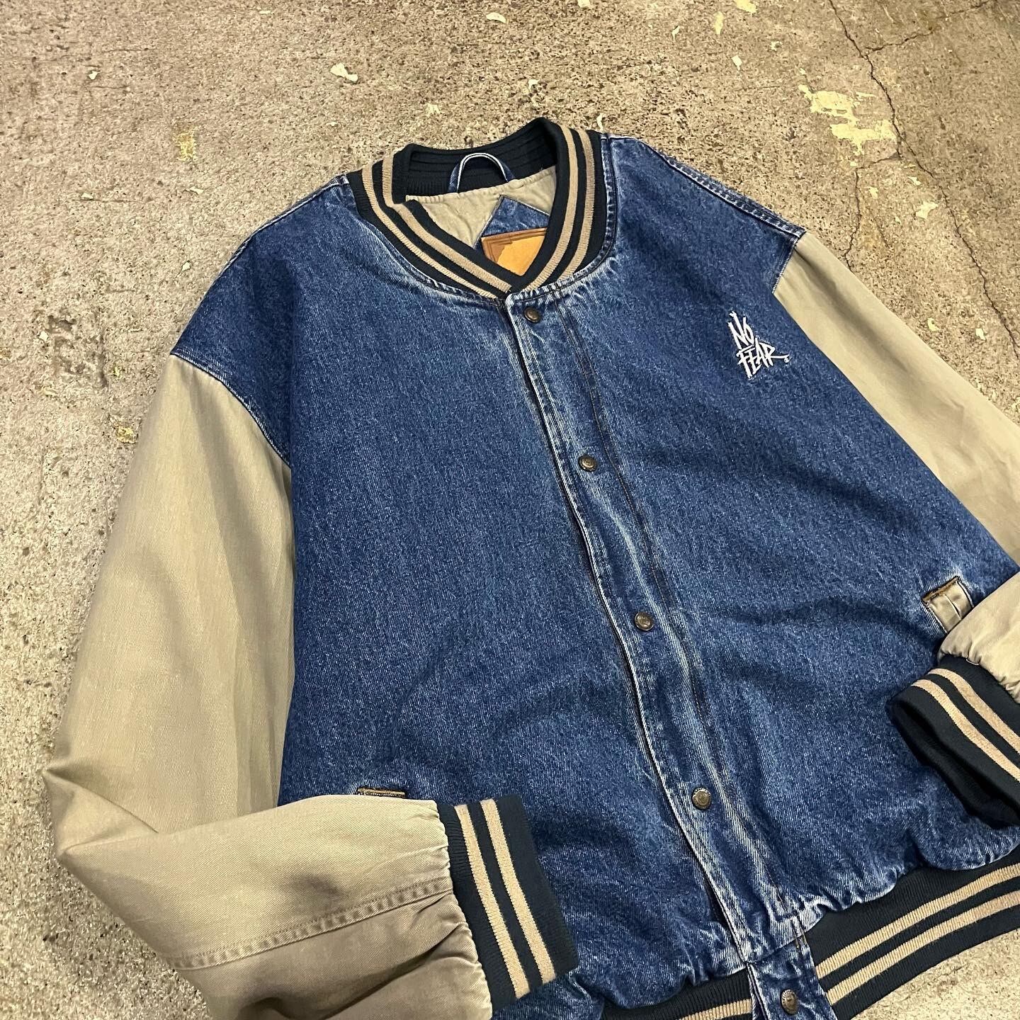 90s No Fear stadium jacket | What