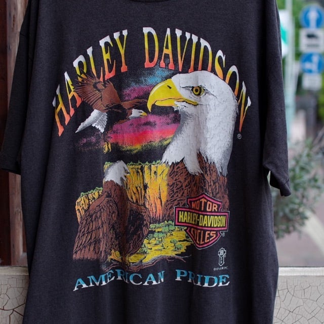 1990s Harley Davidson T-shirt / Made in USA / ハーレー イーグル T 