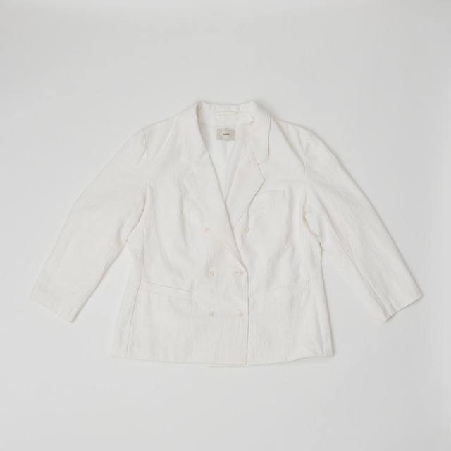 Linnen jacket/white