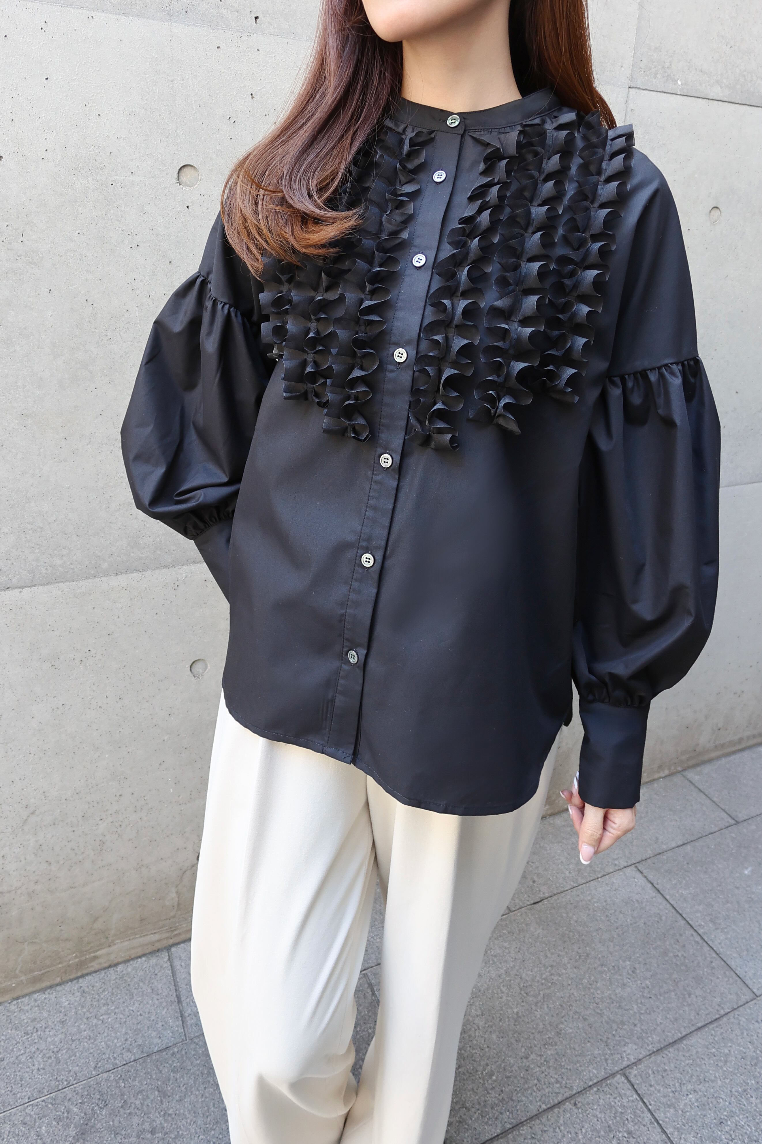 エルイエナ ギンガム フリルブラウス 今季完売品 211dd8ef95d085d2a97370fbb65dcc