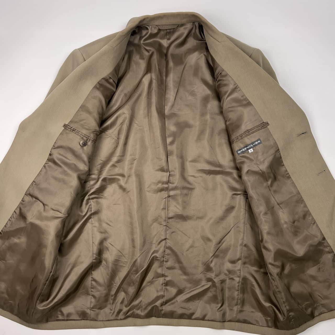 GREENCLUBS グリーンクラブ 3B テーラードジャケット 4/メンズ ライカ