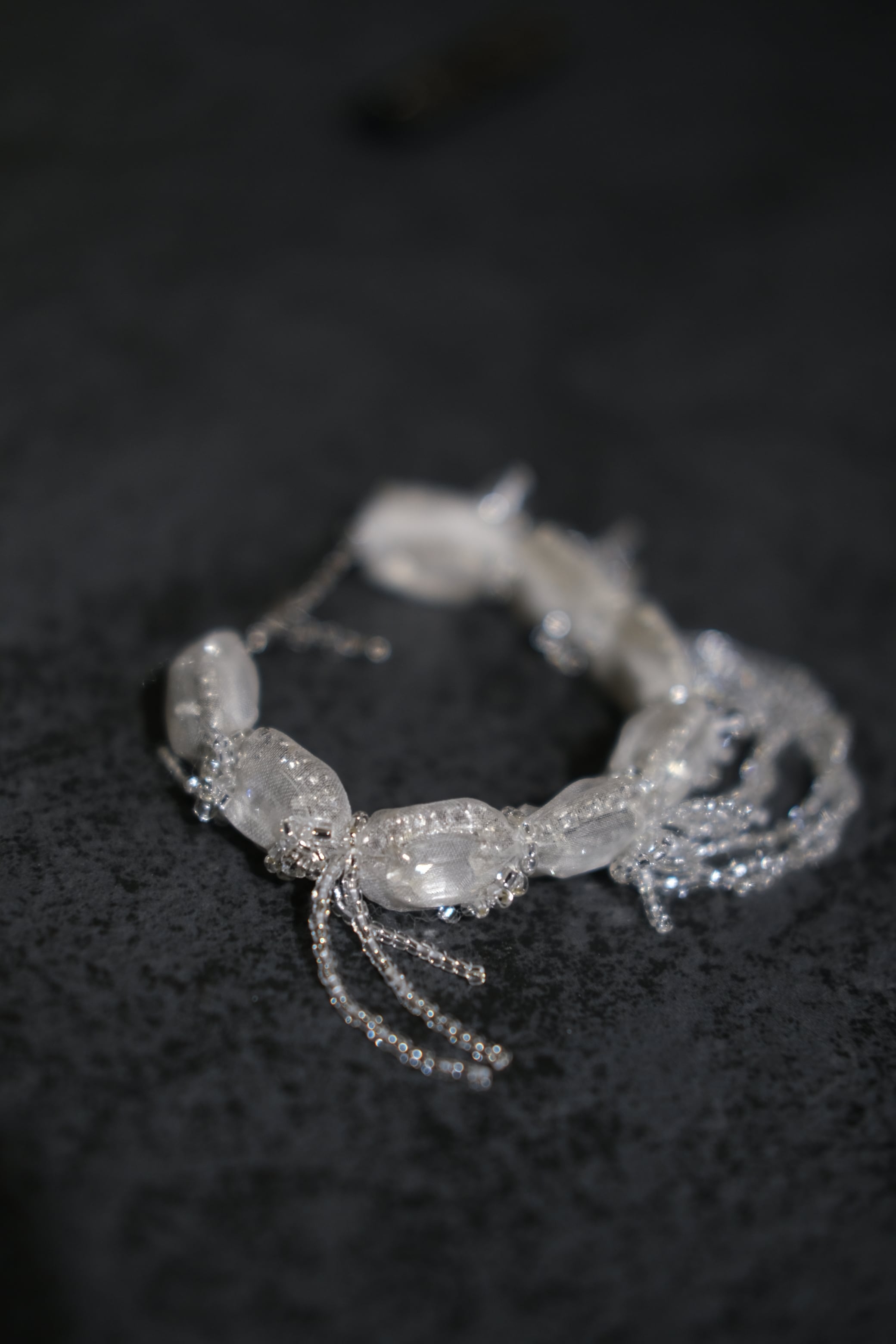 tanakadaisuke ブレスレット Tanaka Daisuke】cloaked rhinestone bracelet | loop