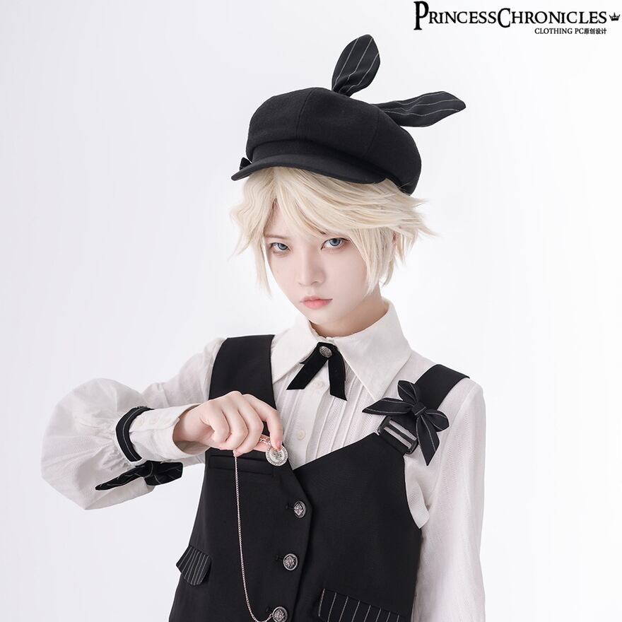 王子 皇子系 ロリータ Princess Chronicles オリジナル ベレー帽 ユニ