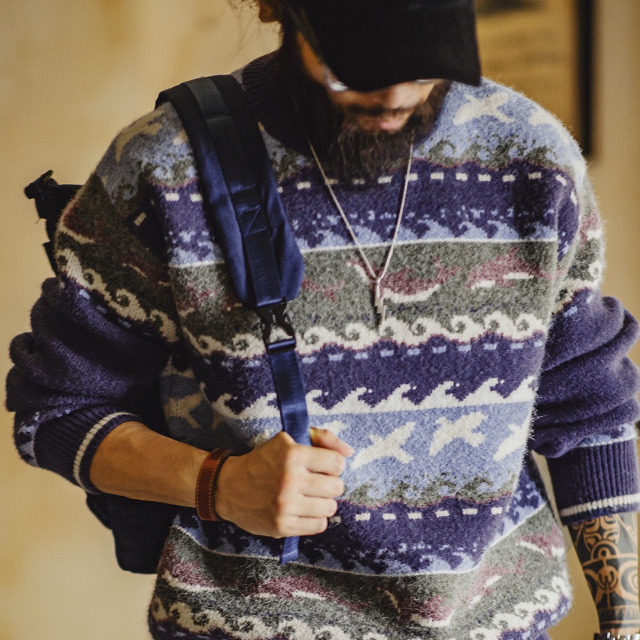 オーシャン・フェアアイル セーター A2063 - 4