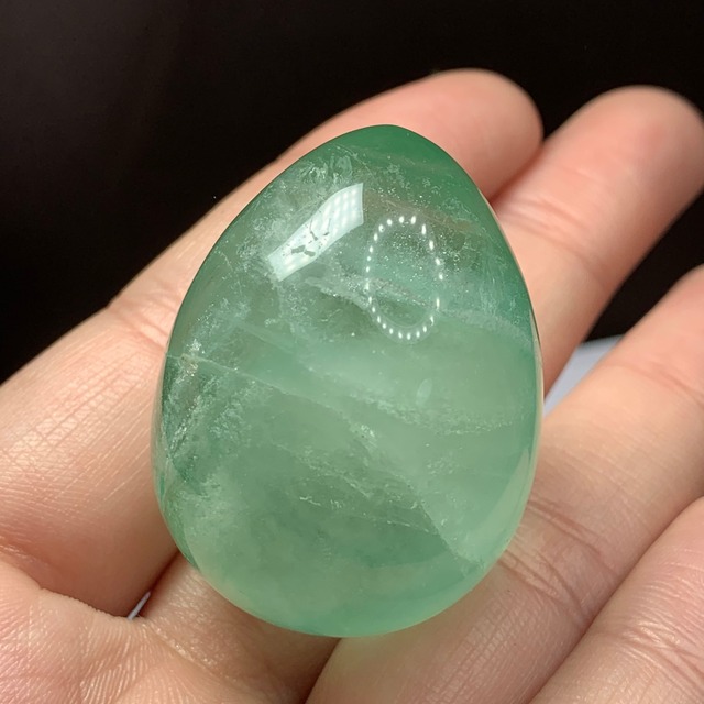 T26.透明度有り グリーンフローライトたまご