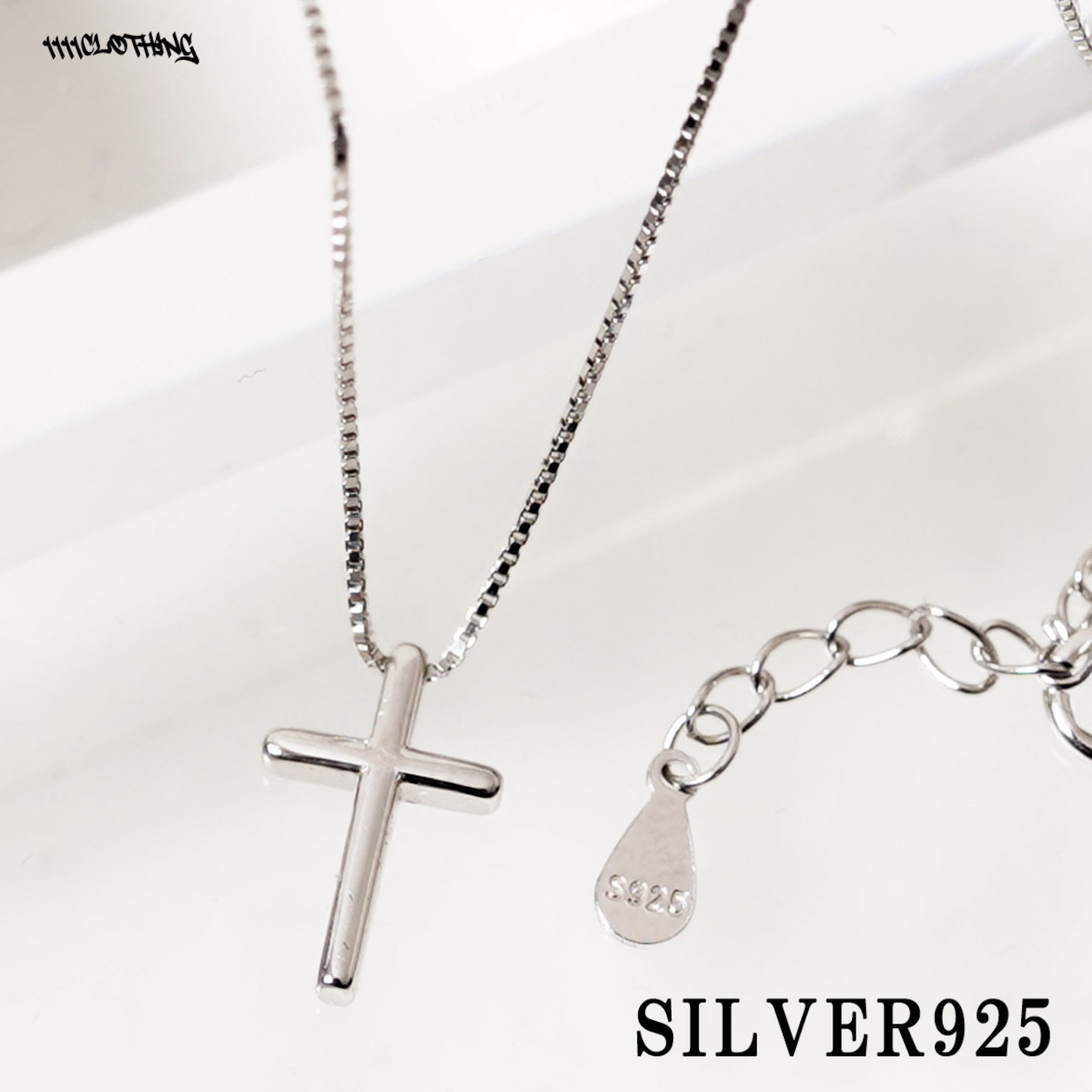 ◆SILVER925 クロス チェーンネックレス◆ch-26017